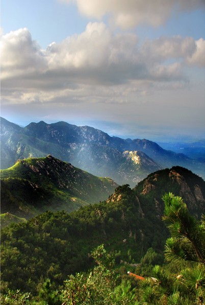 天蒙山夏天