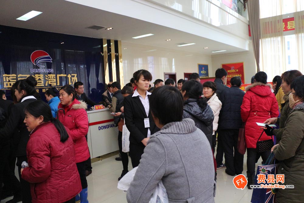 万人空巷抢商铺  蓝色港湾广场火爆认筹